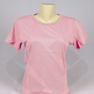 Camiseta Feminina Personalizada Rosa