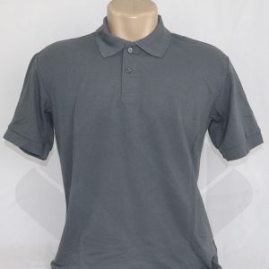 Polo Personalizada Cinza Chumbo