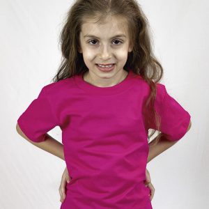 Camiseta Personalizada Infantil Rosa Pink