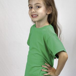 Camiseta Personalizada Infantil Verde Bandeira