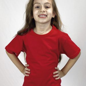 Camiseta Personalizada Infantil Vermelha