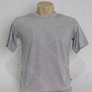 Camiseta Poliéster Personalizada Cinza Mescla