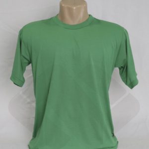 Camiseta Poliéster Personalizada Verde Bandeira